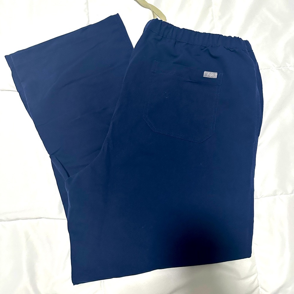 Figs Men's Navy Blue Scrub Pants, Size XXL